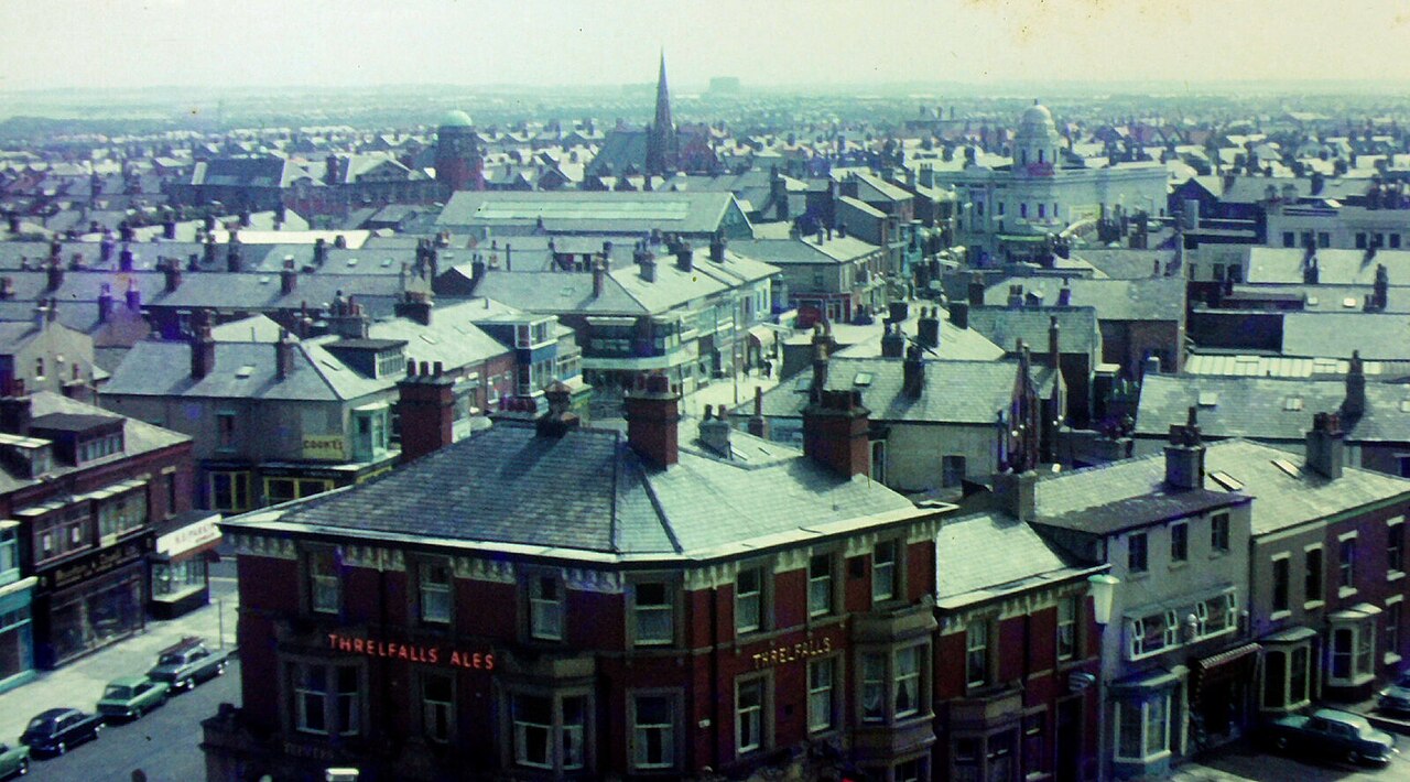 Blackpool seafront skyline