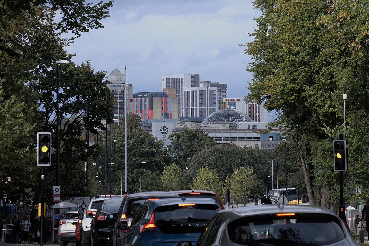 Coventry city skyline