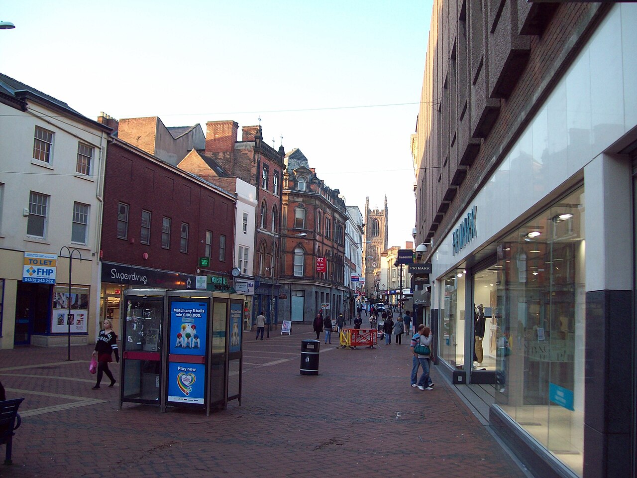 Derby city centre