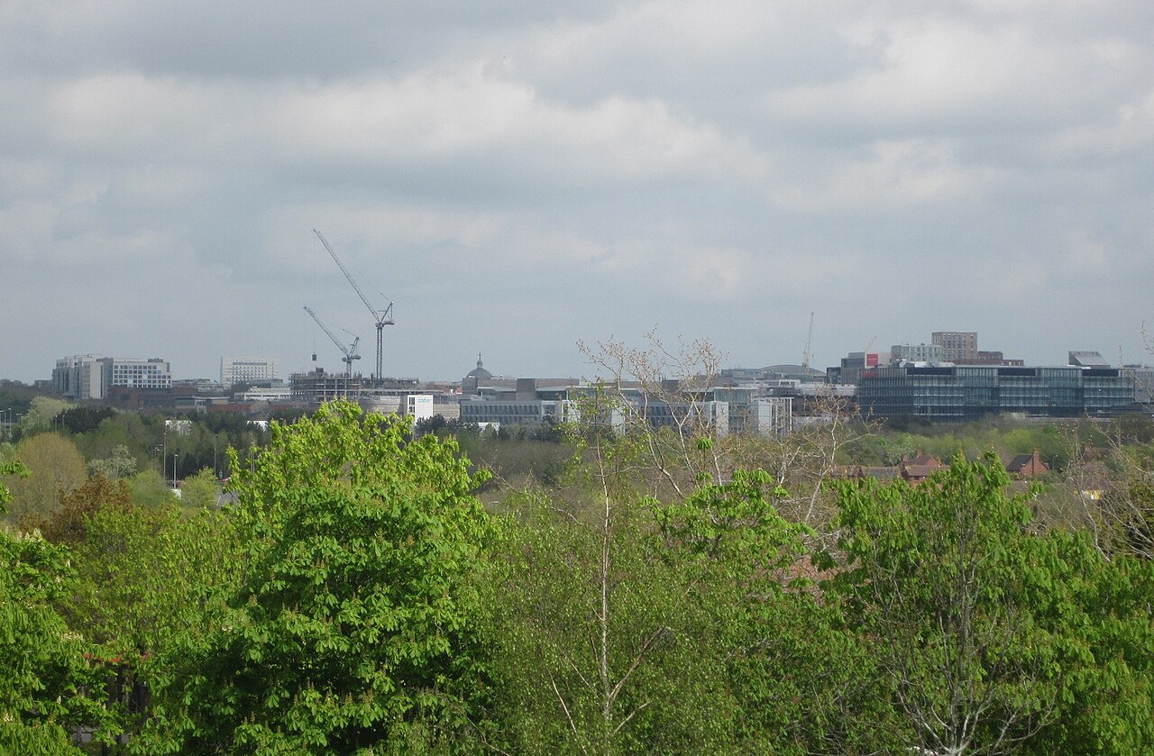 Central Milton Keynes skyline