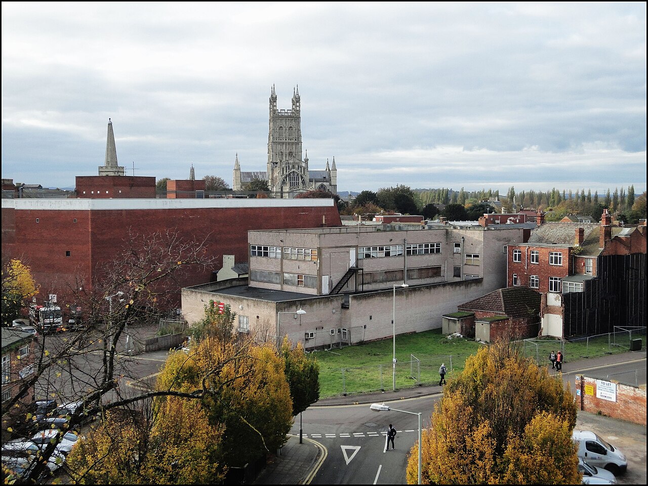 Gloucester city skyline